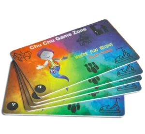 Magnetic PVC Black Core Laminated Playing Cards with Digital Front and Back Printing