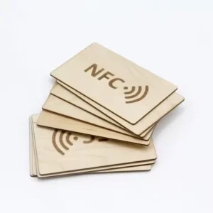 Manufacture Biodegradable Bamboo Beech Cherry 213 215 216 Chip QR Code Key Cards Hotel NFC Wood Card RFID Blank Wooden Card