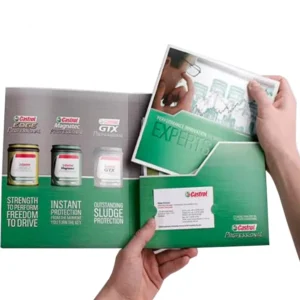 Manufacture Custom Waterproof 250GSM Coated Paper A4 Business Pamphlet Brochure Flyer Printing