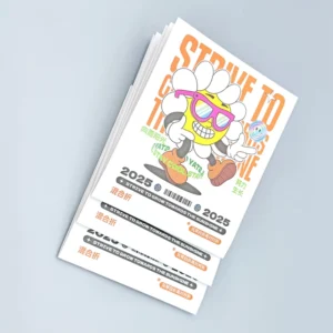Manufacture High Quality Custom Design Folded Full Color Flyer Leaflet