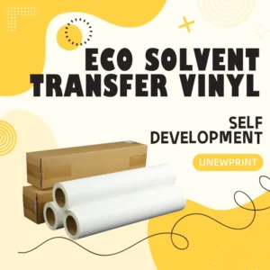 Manufacturer 61cm x 30m PU Printable Heat Transfer Vinyl for Eco-Solvent Printers