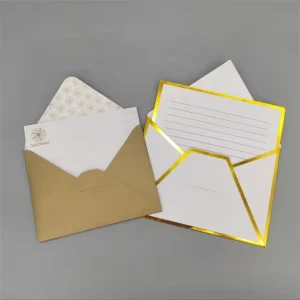 Manufacturer Business Elegant Invitations Wedding Paper Card and Luxury Custom Envelopes