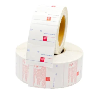 Manufacturer Custom Colored Waterproof Thermal Labels for Supermarket Shelf Price Tags, BPA-Free