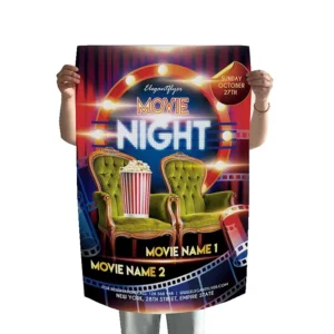 Manufacturer Custom Digital Outdoor Wall Poster Printing for Promotion