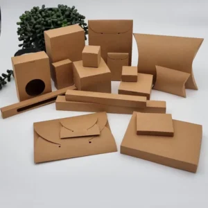 Manufacturer Custom Kraft Paper Packaging Boxes Multi-Style Low MOQ