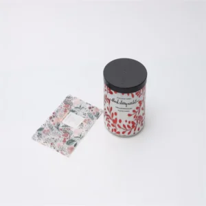 Manufacturer Custom Logo Printing Heat-Shrinkable PET Shrink Sleeve Label Roll for Water Beverage Bottles