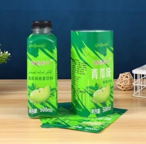 Manufacturer Custom Printed Plastic Heat-Shrink Sleeve Labels for Bottles