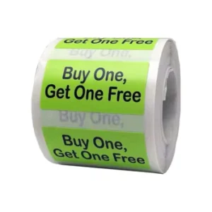 Manufacturer Custom Promotion Stickers Custom Logo Round Circle Sale Price Labels in Roll