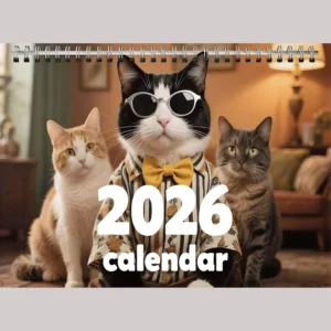 Manufacturer Direct Sales English Calendar Creative Cross-Border Popular Calendar English European American Calendar