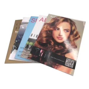 Manufacturer Professional Brochure Catalogue Printing Custom Publisher Fast Delivery Fashion Magazine