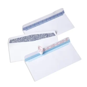 Manufacturer Self-seal Envelopes White 4-1/8 x 9-1/2 Paper Envelope