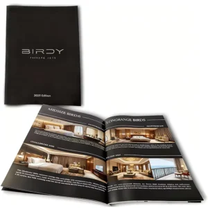 Manufacturer Softcover Book Custom Magazine Catalogue Brochure Offset Printing