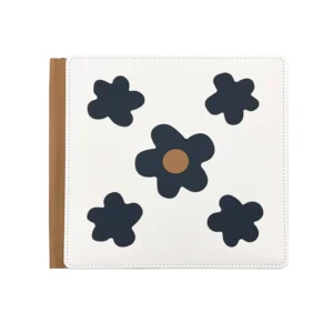 Manufacturer Supply Square 10 Inch Customized PU Leather Hardcover Photo Album with PVC Inner Pages Anti-Scratch Surface