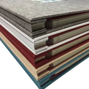 Manufacturer White Cloth Cover 4R Self-Adhesive Photo Album