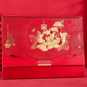 Manufacturers Custom Animal Empty House Beauty Tear-Off Desk Diary Calendar New Year Office Paper Calendar