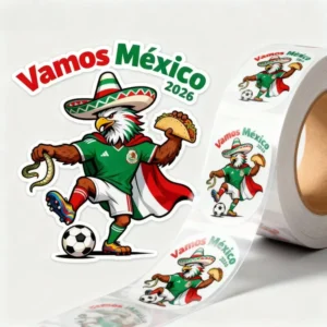 Manufacturers Custom World Soccer Cup Stickers USA Canada Mexico Graffiti Football Event Sticker Gift