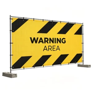 Manufacturers Personalized Portable Outdoor Advertising Hanging Mesh Fence Fabric Banner Waterproof Reusable Eco-Friendly