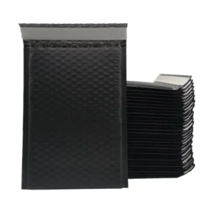 Matt Black Co-Extrusion Eco-Friendly Poly Bubble Mailer Padded Shipping Envelope
