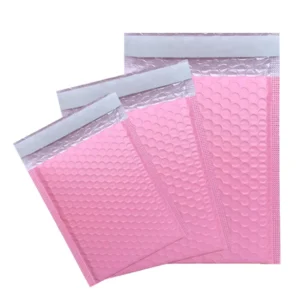 Matt Black Co-extrusion Poly Bubble Mailer Shipping Envelope