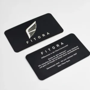 Matte Business Card Printing Custom Gold Foil Embossed Business Cards