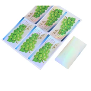 Matte Silver PET Industrial Labels for Chemical Equipment Parameter Identification
