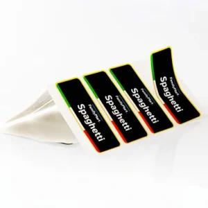 Matte Surface Die-Cut Self-Adhesive Labels for Food and Retail Packaging