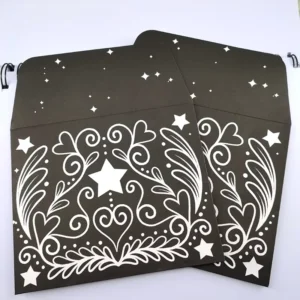 Matte or Glossy Recycled Retro Paper Envelope