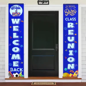 Merry Christmas Porch Hanging Banner