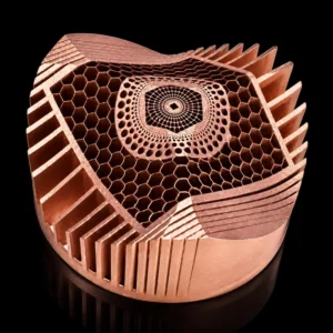 Metal 3D Printed Honeycomb Hybrid Compact Heat Exchanger Core for Electronics and Aerospace Cooling