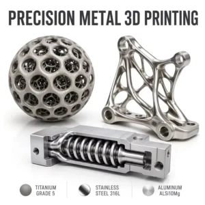 Metal 3D Printing Batch Production 95% Powder Reuse Build Plate Nesting Multi-Part SLM Printing