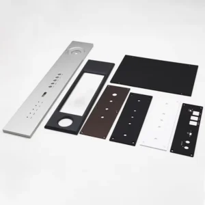 Metal Aluminum Steel Laser and Screen Printed Electronic Instrument Front Panel Amplifier Faceplate