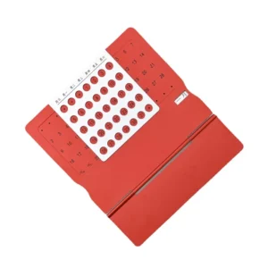 Metal Perpetual Desktop Calendar Stand with Custom Logo