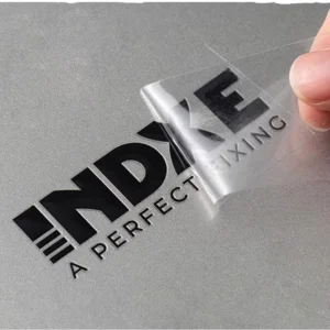 Metal Transfer Sticker Gold Foil Roll Waterproof Hot Stamping Vinyl Labels for Glass Candle Packaging