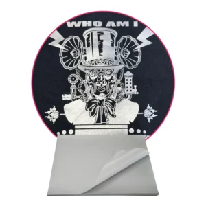 Metallic Silver Foil DTF Film A3 x 100 Sheets, Cold Peel for Logo Printing