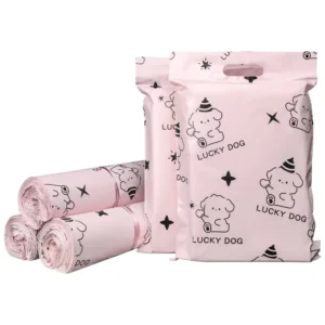 Micron Custom Printed Pink Poly Mailer Shipping Bags for Shoes and Clothing