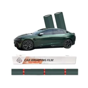 Midnight Green PVC Car Body Color Changing Film Anti Scratch Privacy Protection 1.52*17m Rolls Vinyl Wrap Sticker