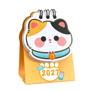 Mini Cartoon Student Desk Calendar