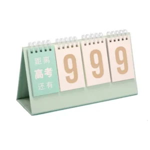 Mini Countdown Calendar and Planner for College Entrance Exam, Postgraduate and High School Graduation