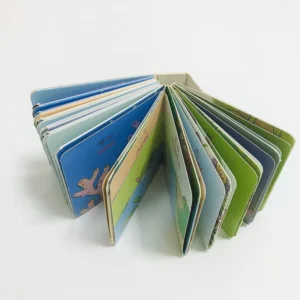 Mini Pocket Folded Book for Early Educational Stories