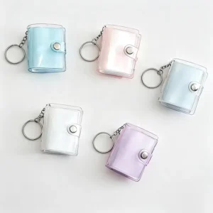 Mini Pocket Photo Album Keychain, Personalized Souvenir