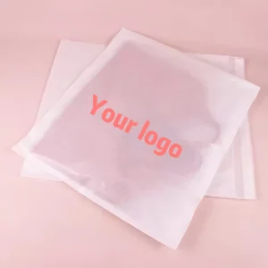 Mini Semi Disposable Self Seal Transparent Biodegradable Glassine Wax Paper Bag Embossed Envelope for Food Recyclable
