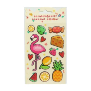 Mixed Cute Kids 3D Kawaii Puffy PVC Stickers, Waterproof Decorative Stickers for Gifts