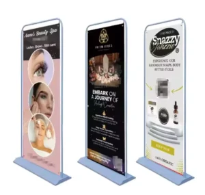Mobile Advertising Easy-to-Store Pull-Up Banner with Padded Bag