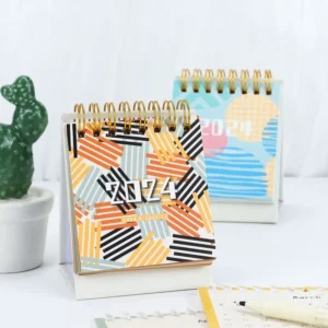 Monthly Wall Calendar Custom CMYK Full Color 365-Day Desk Advent Table Calendar Printing