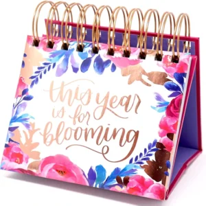 Monthly Wall Calendar and 365-Day Desk Advent Calendar, CMYK Full Color