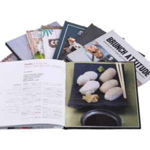 Most Popular Custom Hardcover Printed Book Leaflet Catalog Brochure Magazine Printing Service