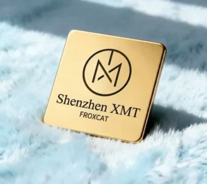 Multi-Color Printed Stainless Steel Adhesive Nameplate for Furniture, Instruments and Gift Boxes