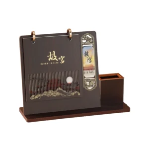 Multifunctional Desk Calendar With Pen Holder Business Enterprise Decoration Advertising Custom LOGO