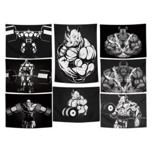Muscle Animal Bodybuilding Sports Poster Flag Banner 3×5 Ft