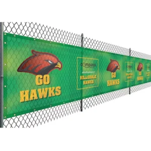 Music Band Stage Scrim Backdrop Polyester Mesh Fabric Banner
